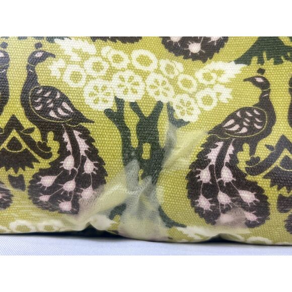 Petunia Pickle Bottom Lime Green Peacock Water Resistant Diaper Bag Shoulder - Picture 14 of 14